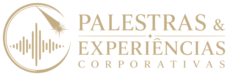 Logomarca Palestras e experiências corporativas